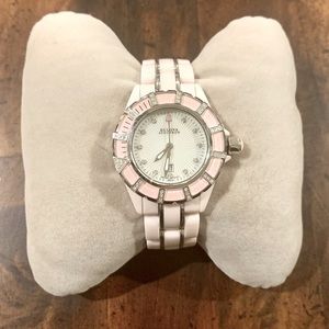 ♥️ Bulova Accutron Mirador Ceramic Watch in Pink